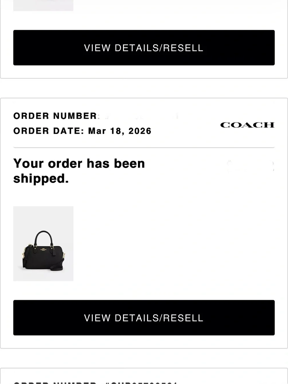 COACH Medium Rowan Satchel with Matching Wristlet (Bundle)